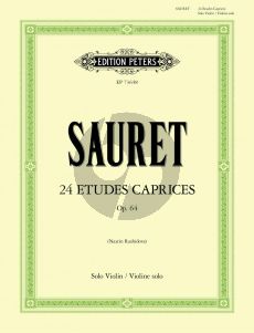 Sauret 24 Etudes Caprices Op. 64 Violin (Nazrin Rashidova)
