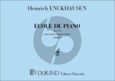 Enckhausen Ecole de Piano Op.84  Vol.2 Piano 4 mains