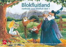 Oldenkamp Kastelein Blokfluitland Vol.1 - Methode voor blokfluit