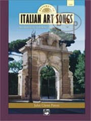 Gateway to Italian Art Songs (High)