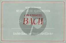Bach Leichte Tanze und Stucke Klavier (Kurt Herrmann)