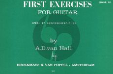 Van Hal First Exercises Vol.3 for Guitar