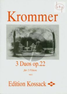 3 Duos Op.22 2 Flutes