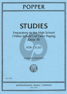 Popper Studies Op.76 Cello (Preperatory to High School) (Carter Enyeart)