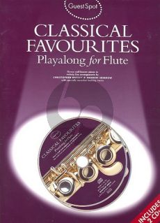 Album Guest Spot Classical Favourites Playalong (Flute) (Bk- 2 Cd's)