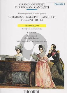 Grandi Operisti per Giovane Cantanti Vol.2 (Soprano)