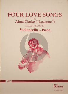 Clarke 4 Love Songs Violoncello and Piano (arr. by Sue Otty)