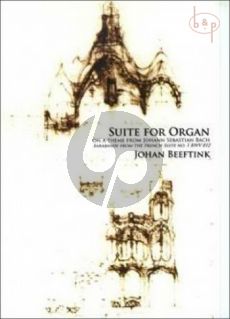 Suite on a theme from J.S.Bach Sarabande from French Suite No.1 BWV 812 Beeftink J.