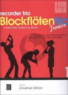 Blockflotentrio Junior Vol.1 (SSA[SAA])