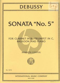 Sonata "No.5" (Clar.[Bb]-Trp.[C]-Bsn.-Piano)