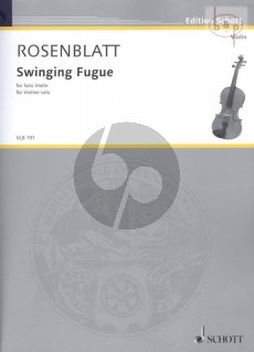 Rosenblatt Swinging Fugue Violine solo