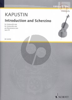 Introduction and Scherzino Op.93 for Cello