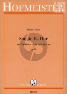 Sonata E-flat major Op.28