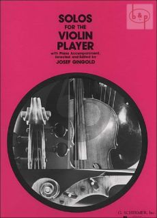 Solos for the Violin Player