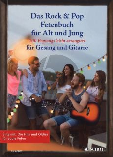Das Rock & Pop Fetenbuch fur Alt und Jung Voice and Guitar (Very easy to easy)