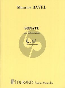 Ravel Sonate Sonate Violon-Piano