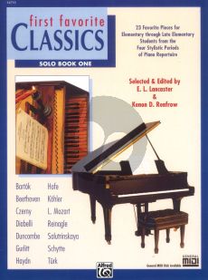 First Favorite Classics Vol.1 Solo Book