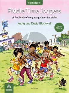 Blackwell Fiddle Time Joggers (A First Book of Very Easy Pieces for the Violin) Book with Cd (third edition)
