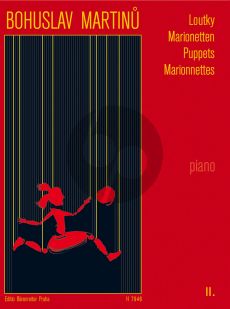 Martinu Loutky Vol.2 Piano (Puppets / Marionetten)