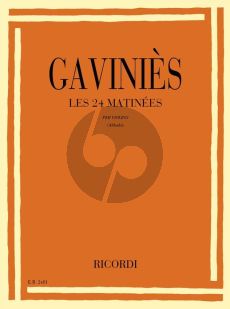 Gavinies 24 Matinees Violin