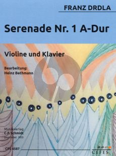 Drdla Serenade No.1 A-dur Violin-Piano (Heinz Bethmann)