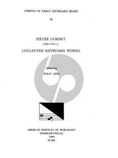 Cornet Collected Keyboard Works (edited by Willi Apel)