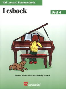 Piano Methode Vol.4 Lesboek (Alleen het Boek) (Barbara Kreader - Fred Kern - Phillip Keveren)