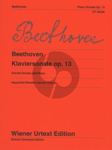 Beethoven Sonate c-moll Op.13 (Grande Sonate Pathetique) (edited by Peter Hauschild and Jochem Reutter - fingering by Alexander Jenner) (Notes and interpretation by Carl Czerny)