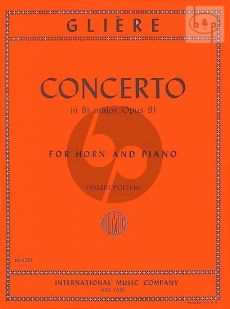 Concerto Op.91 B-flat major Horn-Piano
