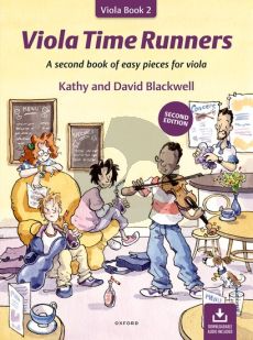 Blackwell Viola Time Runners Boo with Online Video/Audio Access Code (A Second Book of Easy Pieces for Viola)