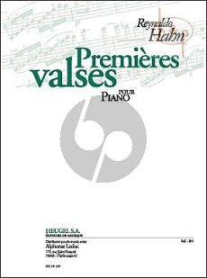 Premieres Valses pour Piano