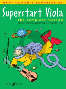 Cohen Superstart Viola (Bk-Cd) (The Complete Method, Essential Skills and Pieces for Beginner to Grade 1 Level)