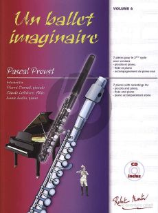 Proust Un Ballet Imaginaire Flute[Piccolo] and Piano (Book with Cd)