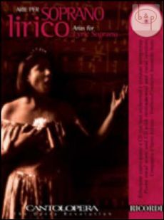 Arias for Lyric Soprano (Voice-Piano)