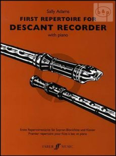 First Repertoire for Descant Recorder with Piano