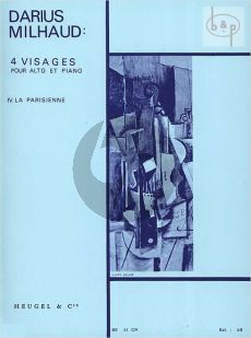 4 Visages No.4 "La Parisienne" Viola and Piano