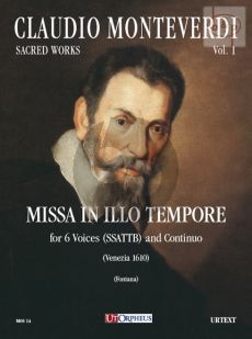 Missa in Illo Tempore (SSATTB-Continuo) (Score)