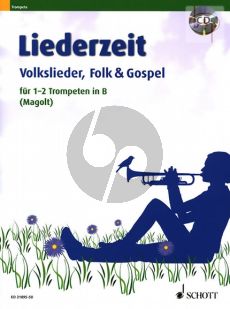 Liederzeit (Volkslieder-Folk & Gospel) (1 - 2 Trumpets[Bb])