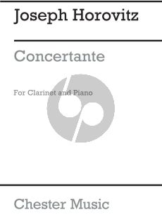 Horovitz Concertante Opus 1 Clarinet and Piano (1948)