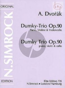 Dumky-Trio Op.90 Violin, Cello and Piano