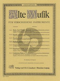 Kuhnau Leichte Suitensatze fur Unterricht und Haus KLavier (Walter Frickert)
