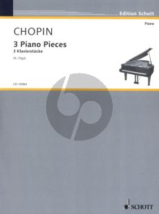 Chopin 3 Piano Pieces / 3 Klavierstucke (Herausgegeben von Ates Orga)