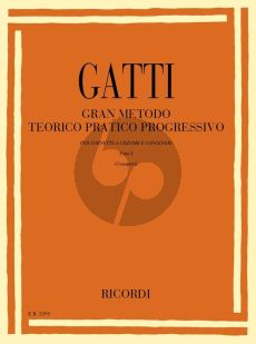 Gatti Gran Metodo Teoretico Pratico Vol. 1 Trumpet