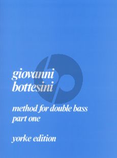 Bottesini Method for Double Bass Vol.1