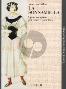 Bellini La Sonnambula Vocalscore (Italian)