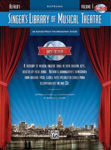 Singer's Library of Musical Theatre Vol.1 Soprano (Book- 2 Cd Set)