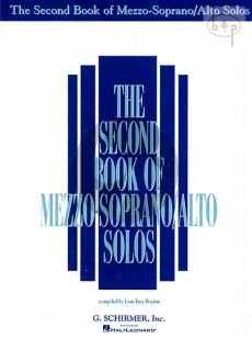 Second Book of Mezzo Soprano/Alto Solos