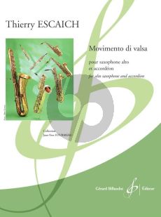 Escaich Movimento di Valsa Saxophone alto et Accordéon