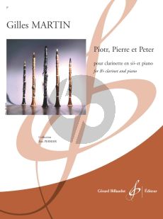 Martin Piotr, Pierre et Peter Clarinette et Piano