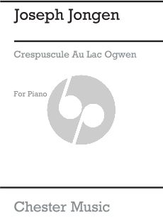 Jongen Crepuscule au Lac Ogwen Impression Piano solo